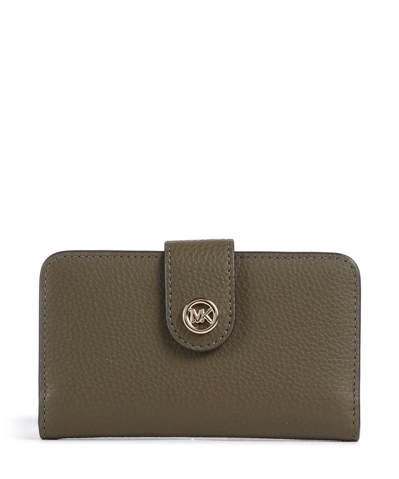 Michael Kors MK Pop Charm Medium Geldbörse loden