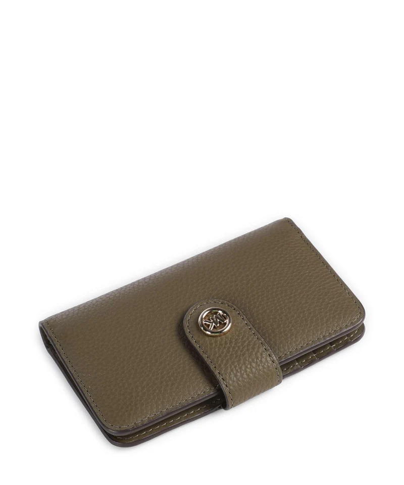 Michael Kors MK Pop Charm Medium Geldbörse loden