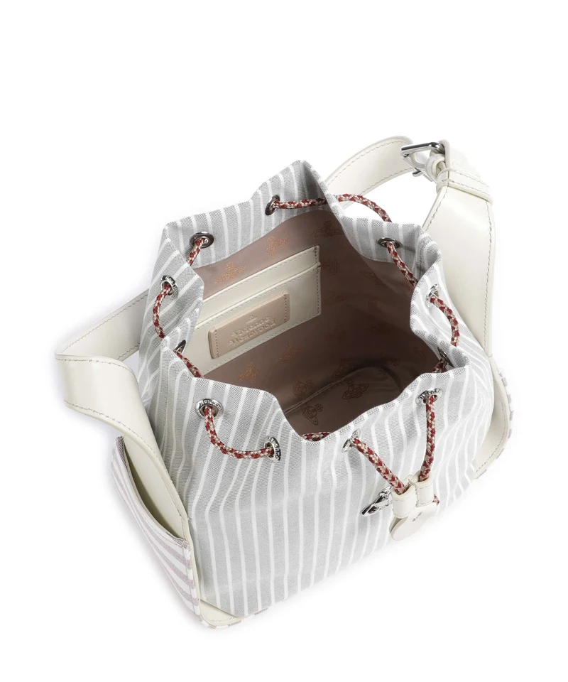 Vivienne Westwood Stacey Classic Oxford Shirt Bucket Handtasche multi