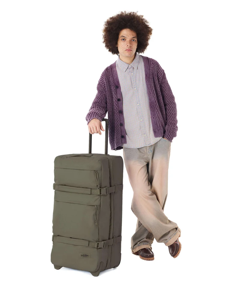 Eastpak Transit'R Plus L Rollenreisetasche monotone khaki