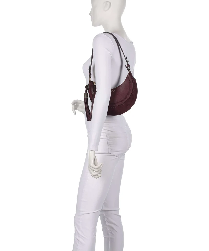Lancel Hobohème S Schultertasche cassis
