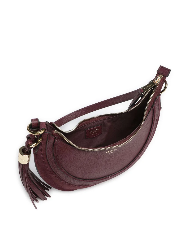 Lancel Hobohème S Schultertasche cassis