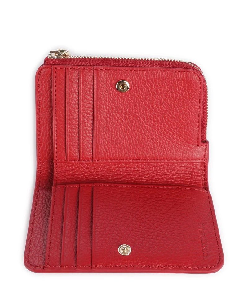 Coccinelle Metallic Soft Geldbörse scarlet