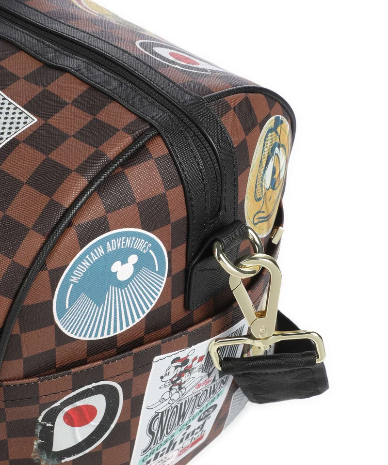 Sprayground Mickey Mouse Global Mogul Weekender brown