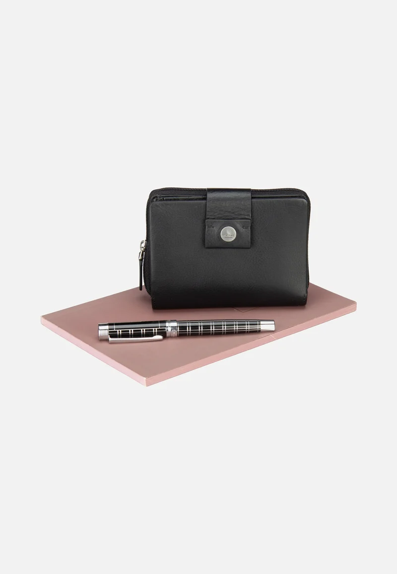 Henau Diethilde Purse MH9FZ Black - Portemonnaie