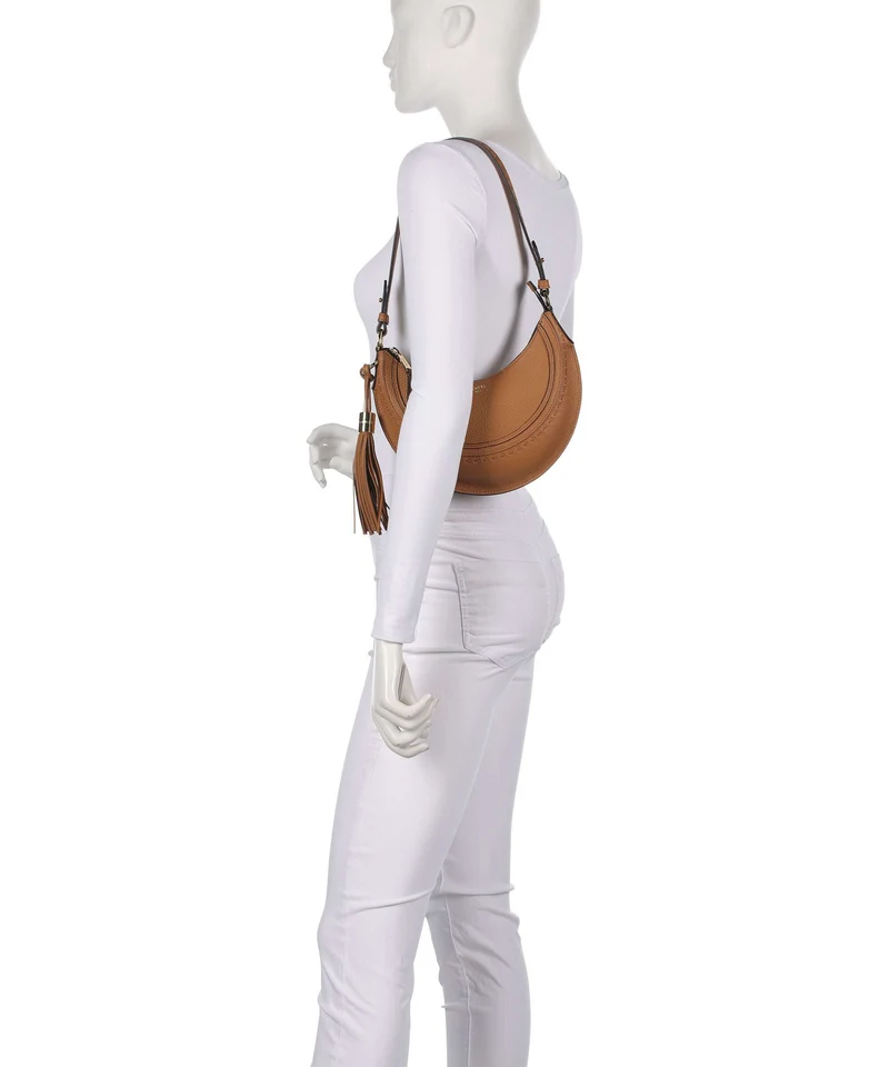 Lancel Hobohème S Schultertasche camel