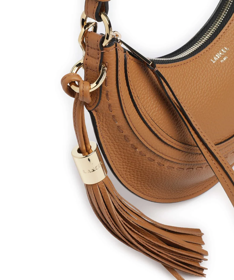 Lancel Hobohème S Schultertasche camel