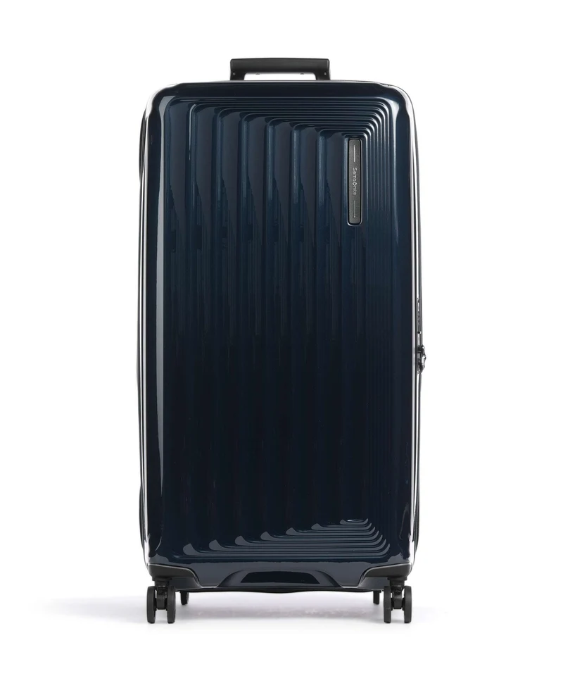 Samsonite Nuon 4-Rollen Trolley metallic dark blue