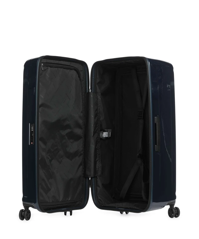 Samsonite Nuon 4-Rollen Trolley metallic dark blue