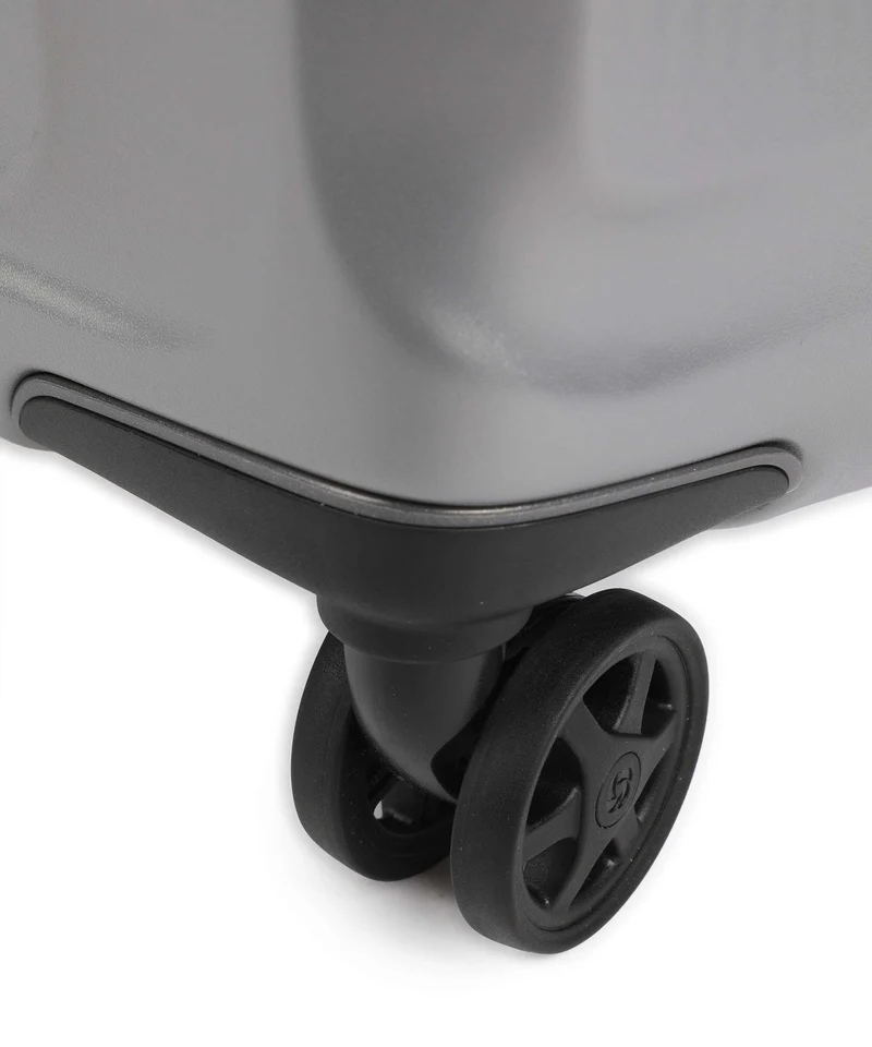Samsonite Nuon 4-Rollen Trolley matt silver