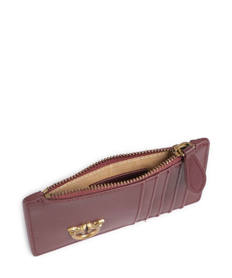 Pinko Airone Kreditkartenetui ribes intenso/antique gold