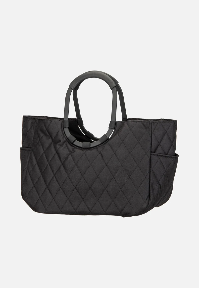 Loopshopper L Rhombus Black - Einkaufskorb