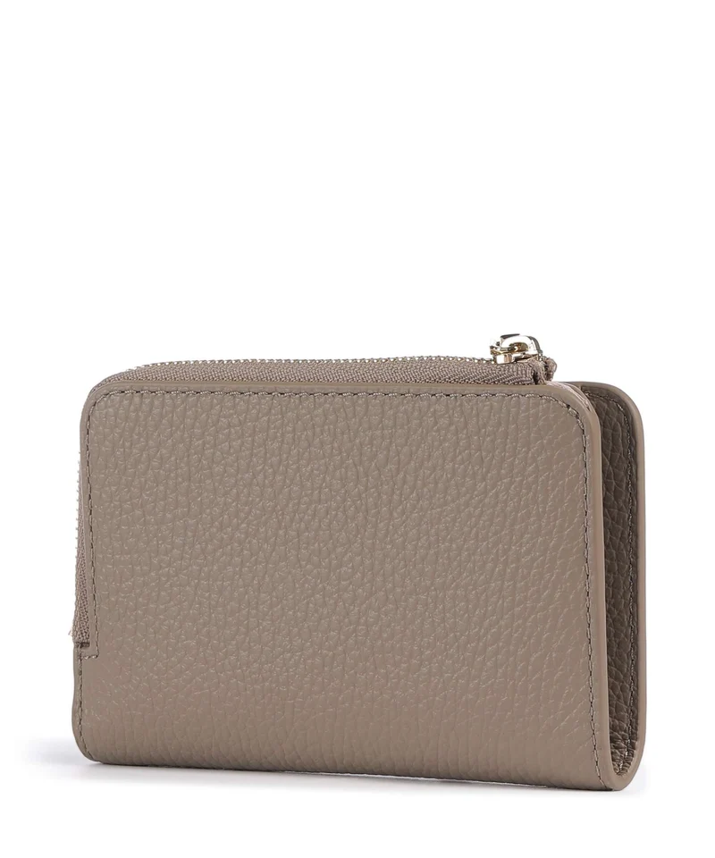 Coccinelle Metallic Soft Geldbörse warm taupe