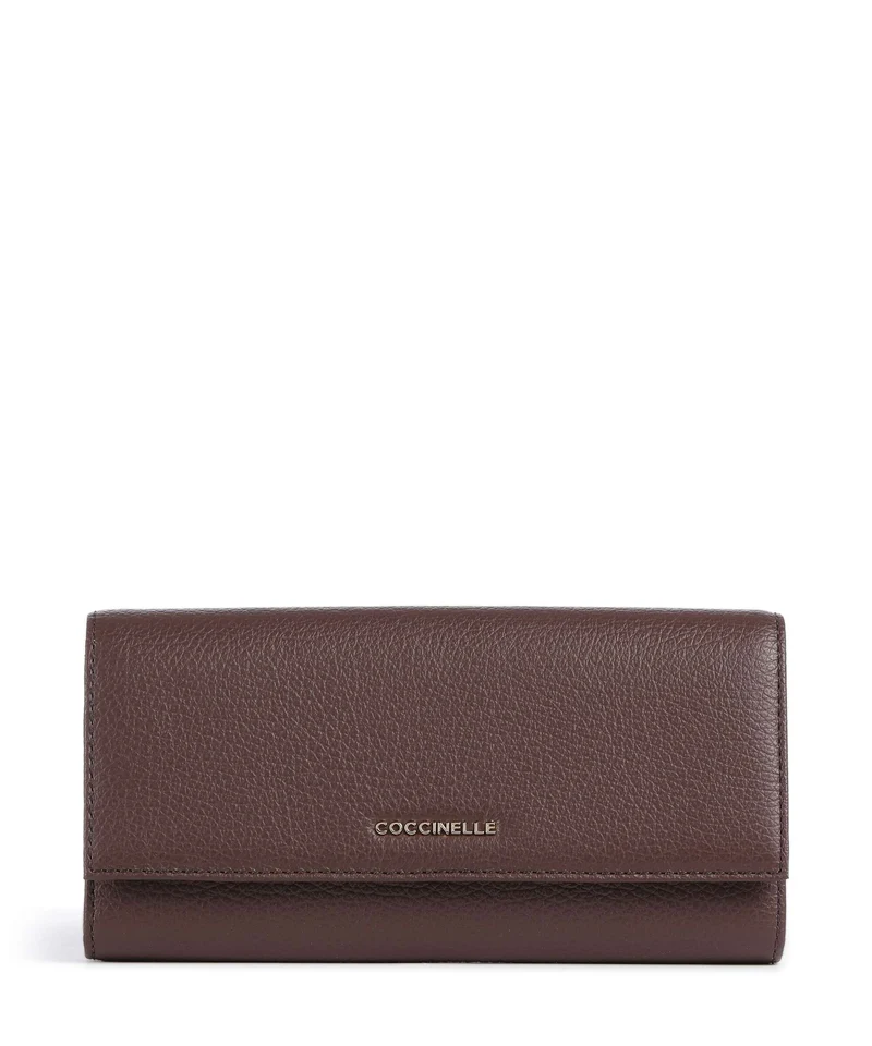 Coccinelle Metallic Soft Geldbörse berry