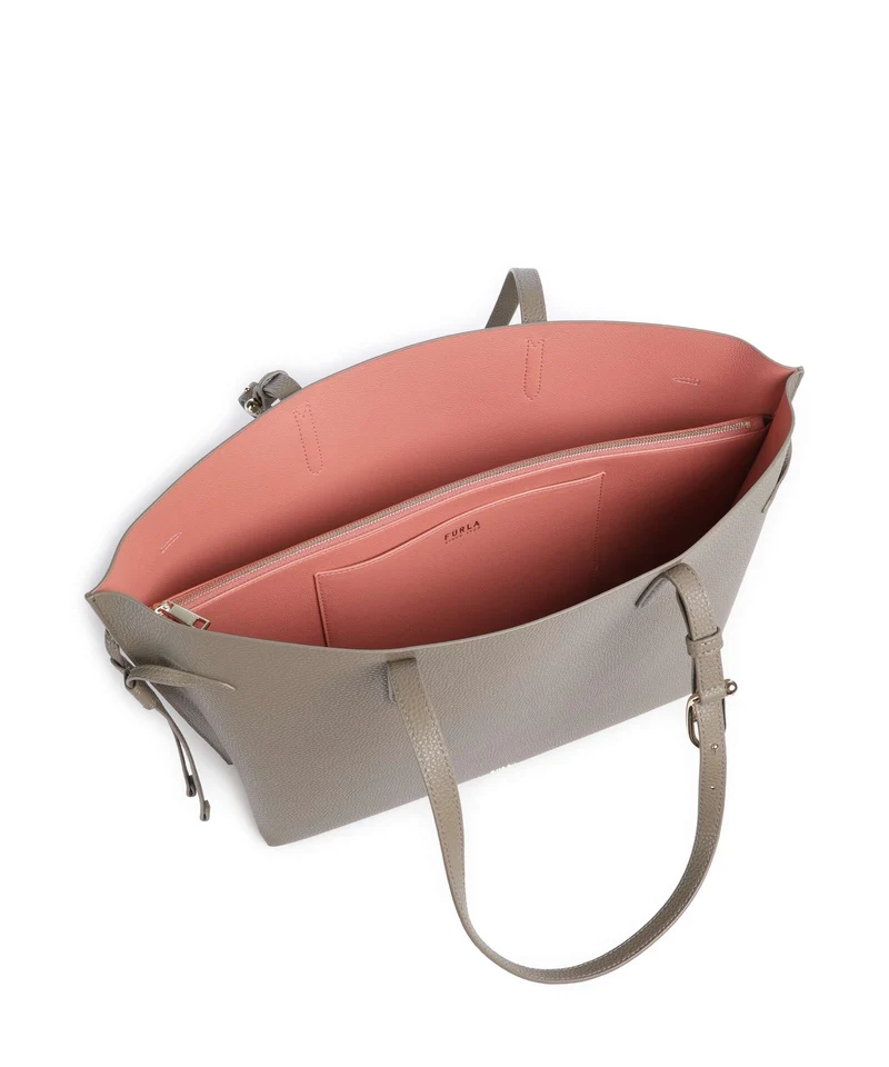 Furla Ava L Shopper muddy gray/rosewood