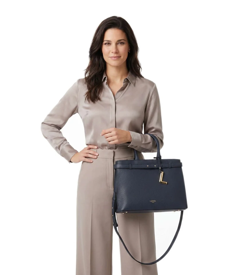 Lancel Faubourg M Handtasche ultramarine