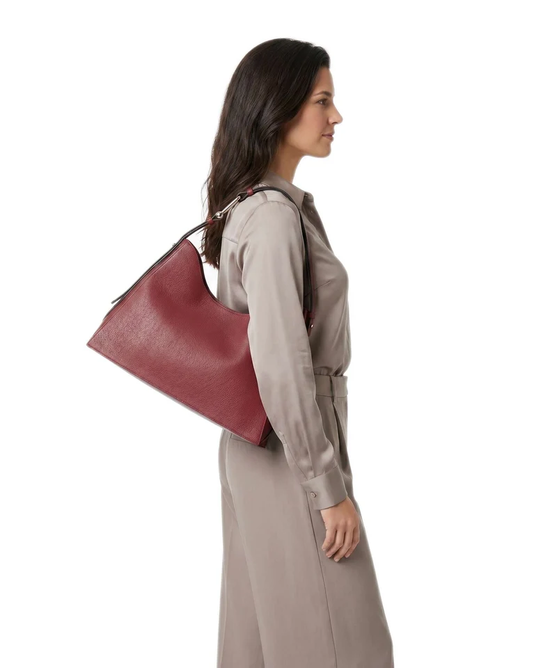 Furla Nuvola L Beuteltasche rubino