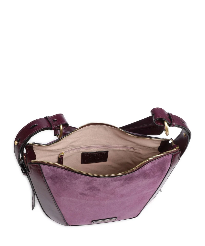 The Bridge Fedora Beuteltasche grape