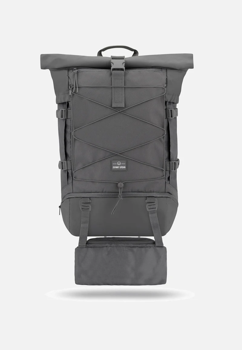 Allen XL Travel Dunkelgrau - Rolltop Rucksack