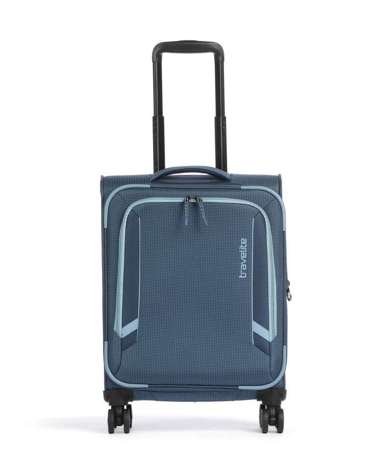 Travelite Corsiica 4-Rollen Trolley blue