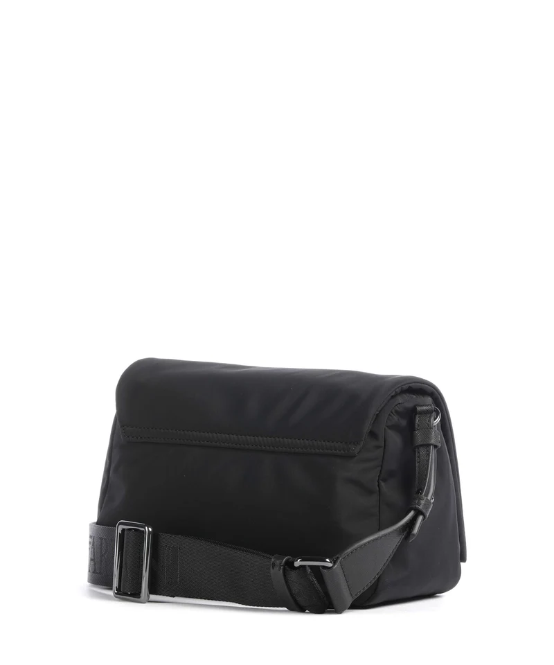 Emporio Armani Nylon Recycled Umhängetasche black beauty