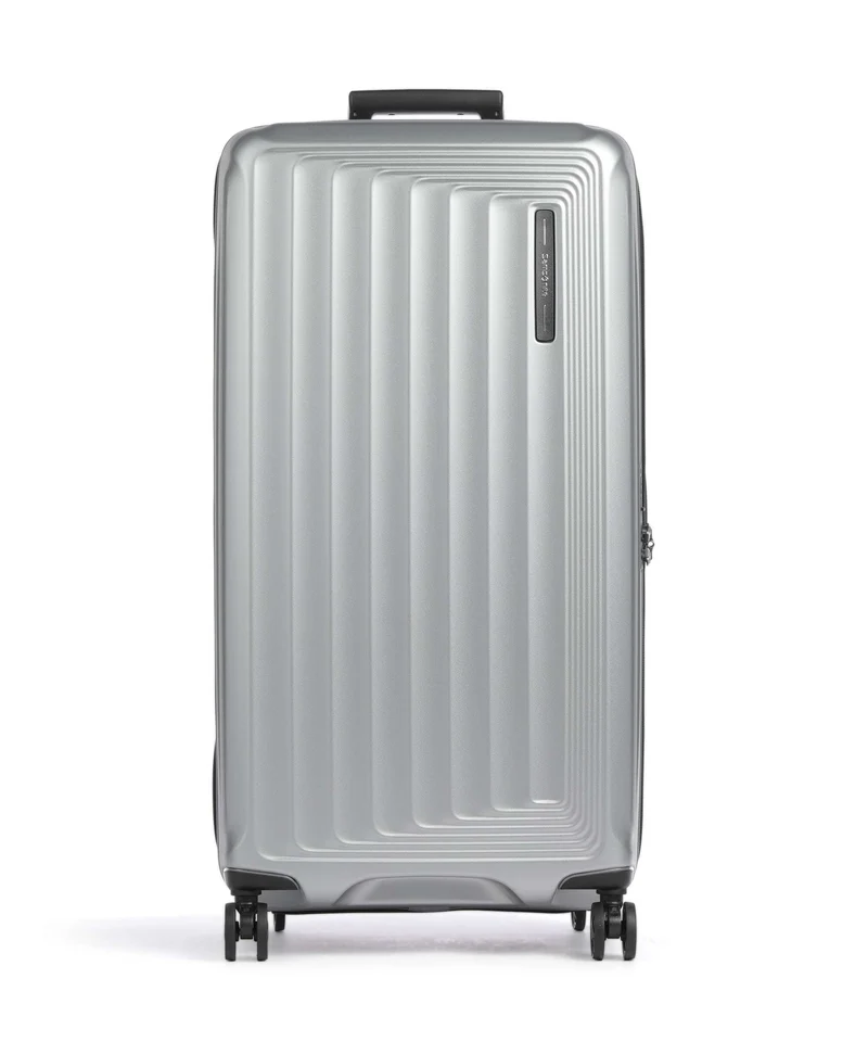 Samsonite Nuon 4-Rollen Trolley matt silver