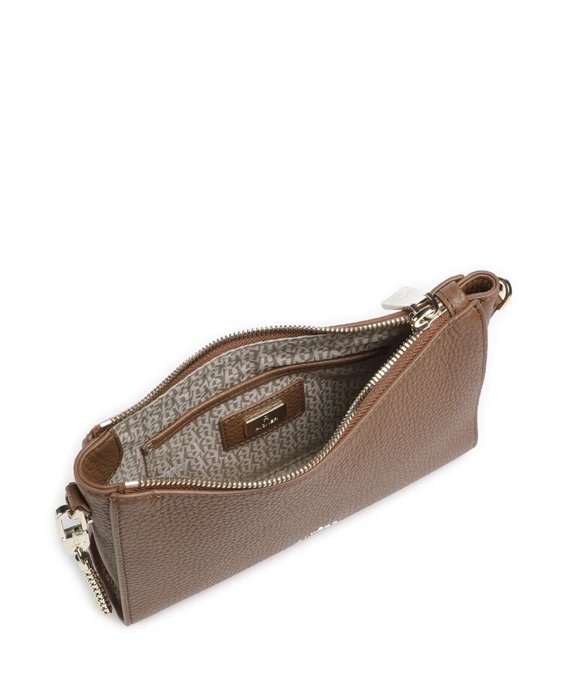 Aigner Ivy S Schultertasche saddle brown