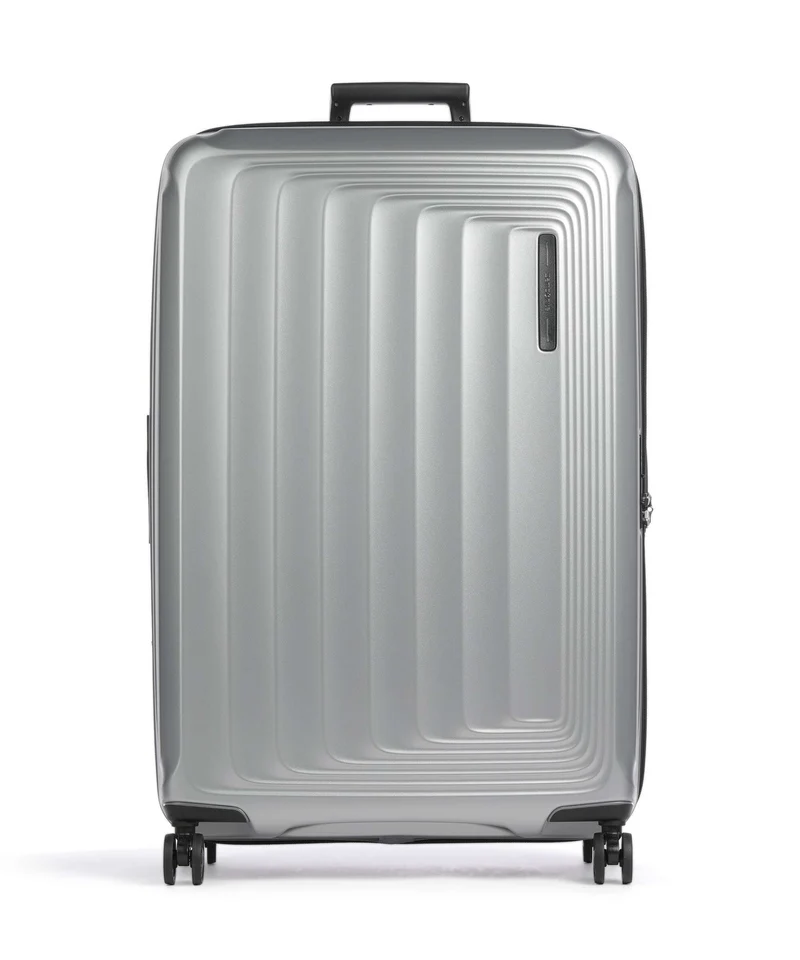 Samsonite Nuon 4-Rollen Trolley matt silver