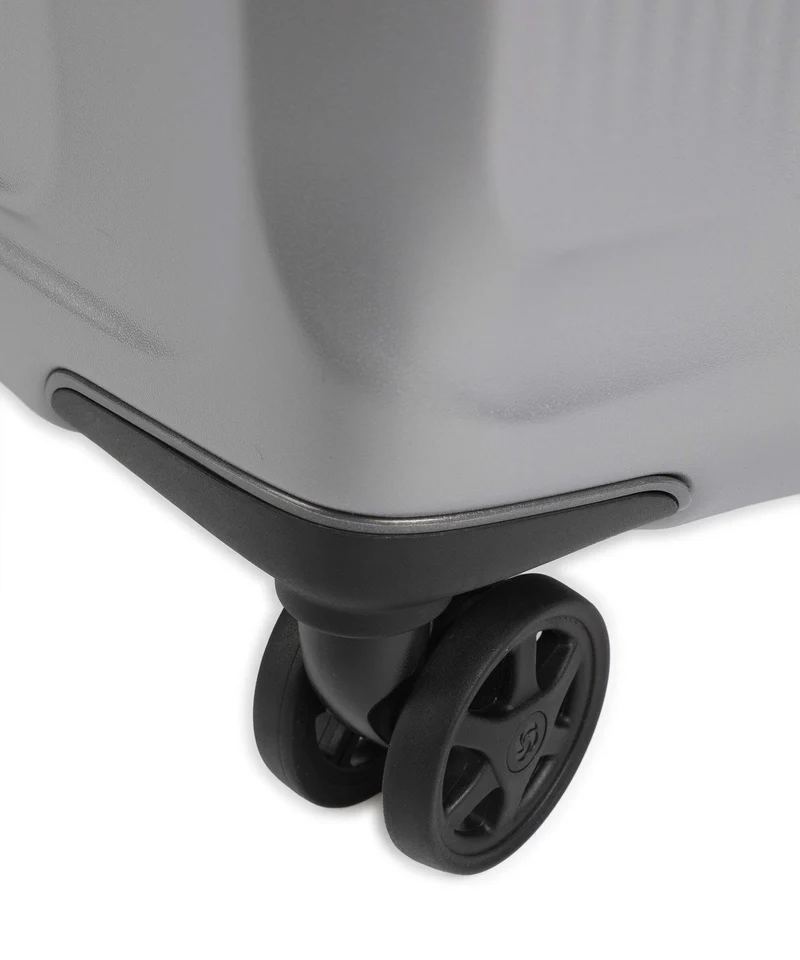 Samsonite Nuon 4-Rollen Trolley matt silver