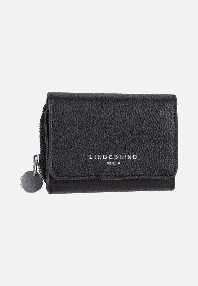 Lya II Pablita Small Pebble Black - Portemonnaie