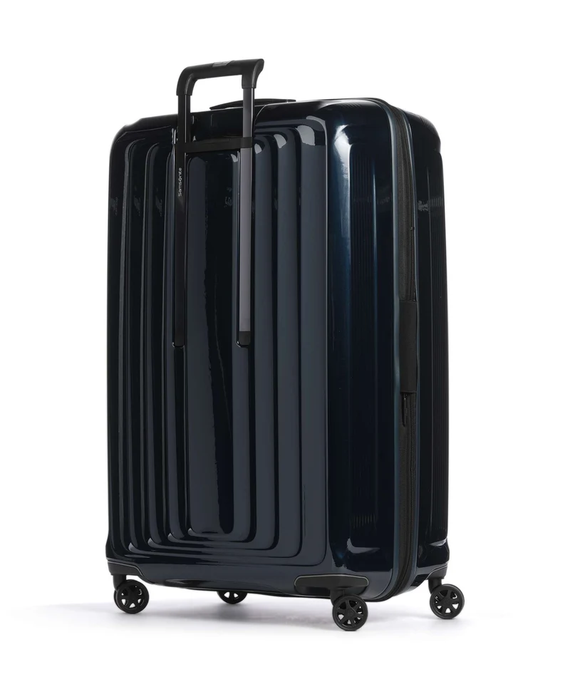 Samsonite Nuon 4-Rollen Trolley metallic dark blue