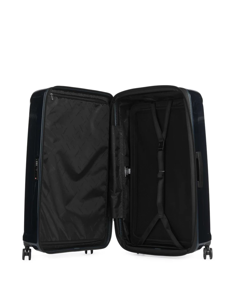 Samsonite Nuon 4-Rollen Trolley metallic dark blue