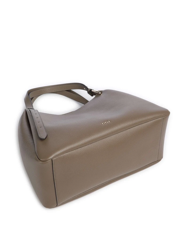 Furla Nuvola L Beuteltasche muddy gray