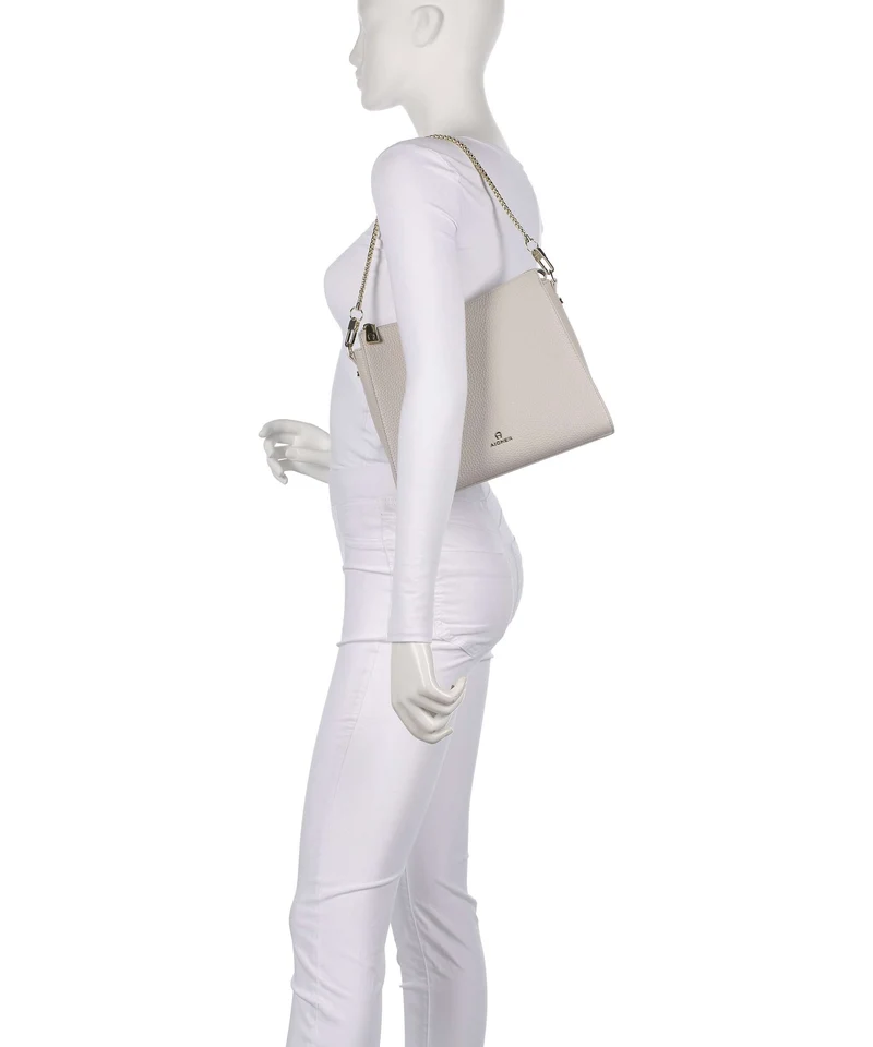 Aigner Ivy M Schultertasche fog beige