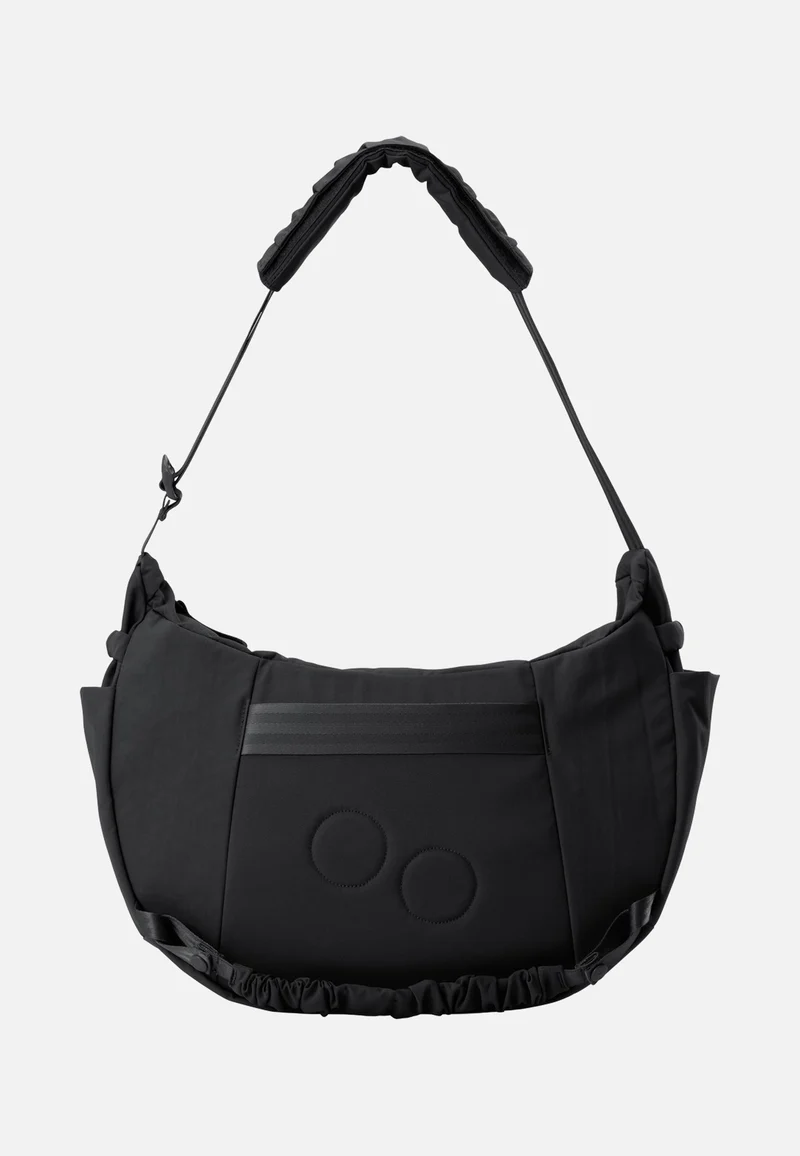 Krumm Large Crinkle Black - Hobo Bag