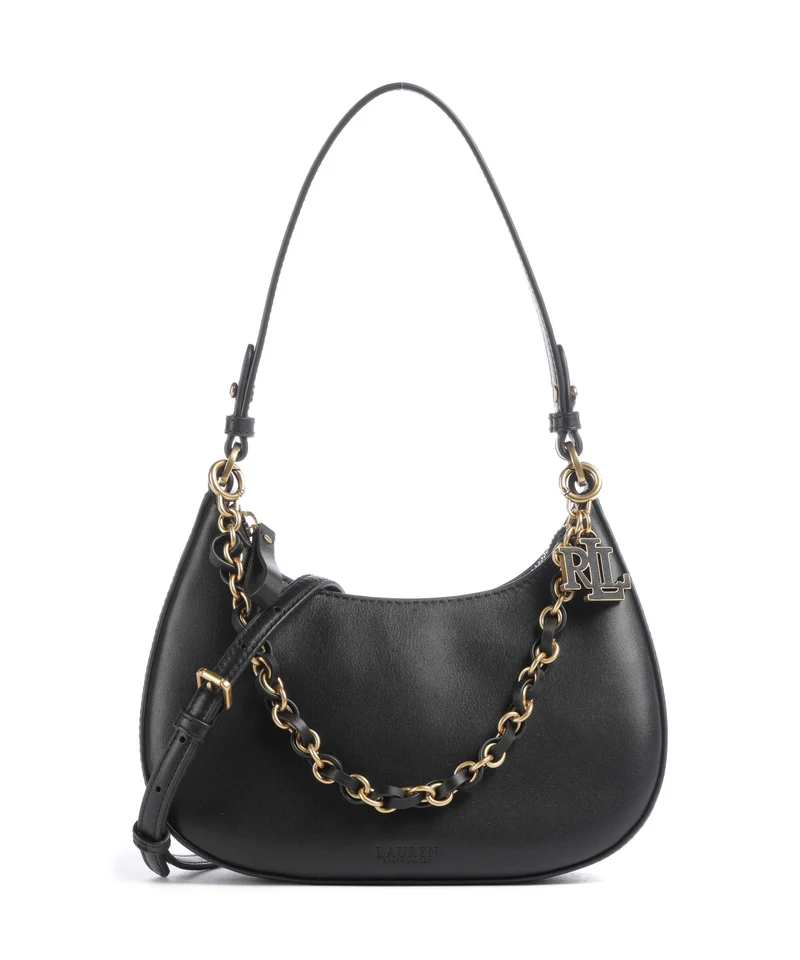 Lauren Ralph Lauren Marcy Medium Schultertasche black