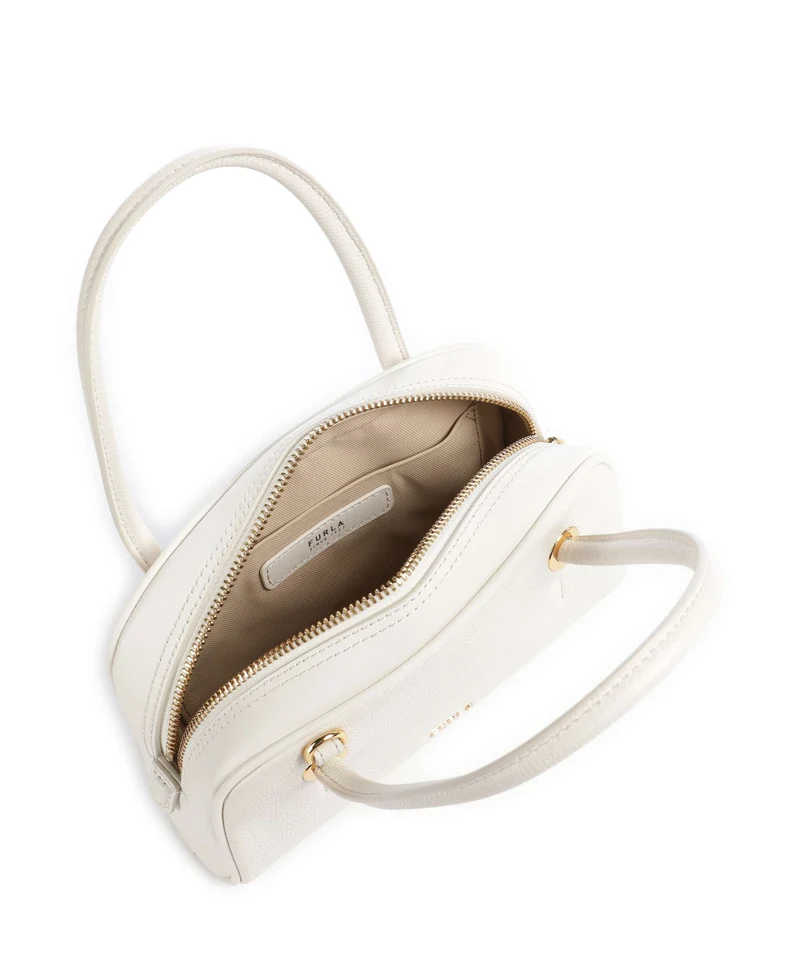 Furla Poppy Mini Handtasche panna
