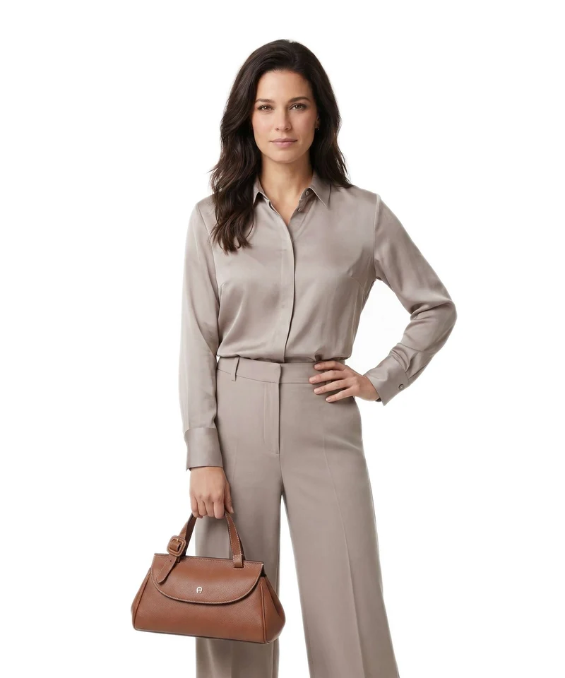 Aigner Miranda S Handtasche cognac brown