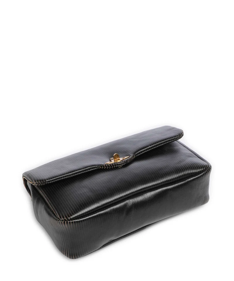 Vivienne Westwood Anita Laser Line Medium Schultertasche black/beige