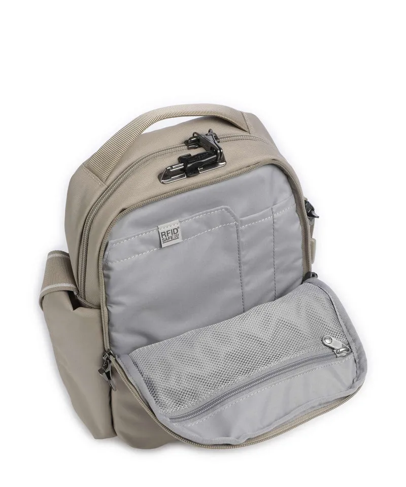 Pacsafe V Umhängetasche beige