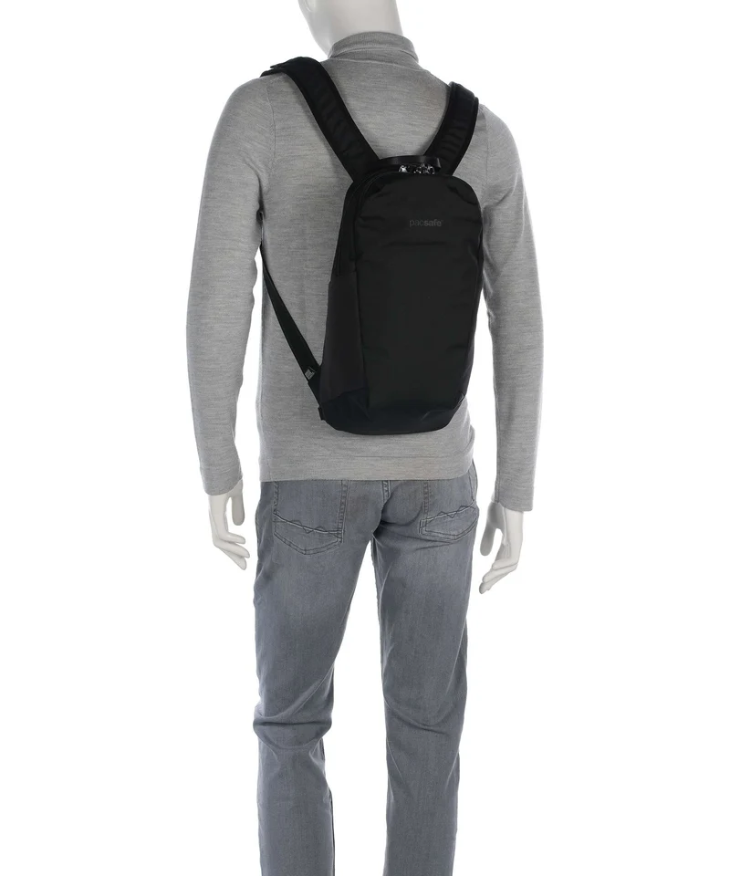 Pacsafe V 12 Rucksack digital gray