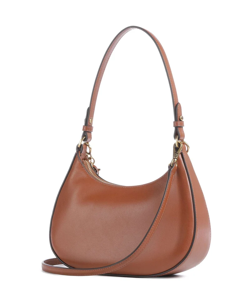 Lauren Ralph Lauren Marcy Medium Schultertasche lauren tan