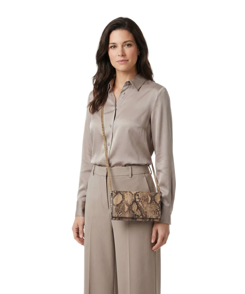 Lauren Ralph Lauren Adair II Large Geldbörse tan multi