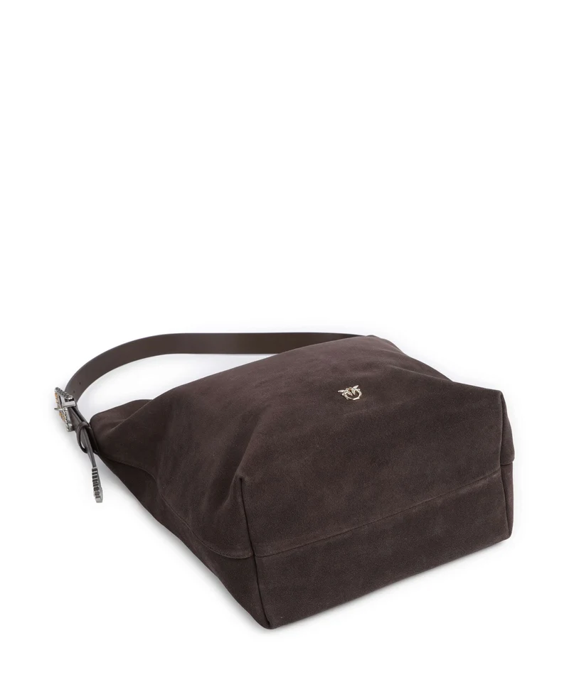 Pinko Big Beuteltasche marrone/chicco di caffe/mix gold