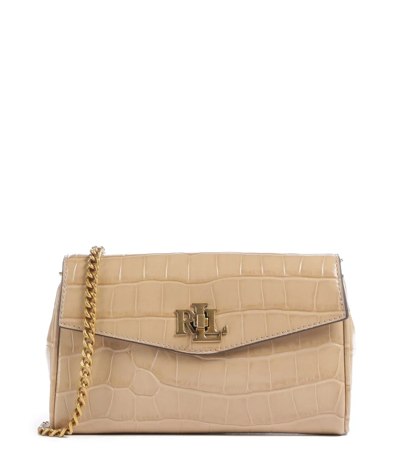 Lauren Ralph Lauren Tanner Large Umhängetasche tan