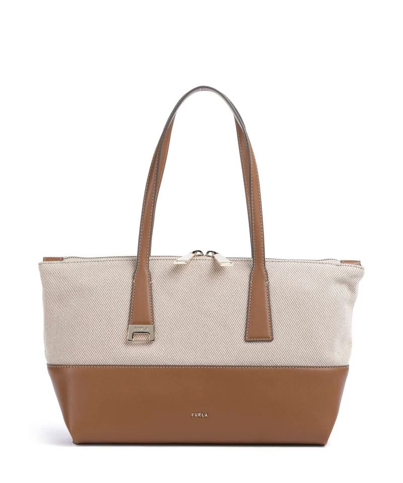 Furla Olivia M Shopper toni cognac