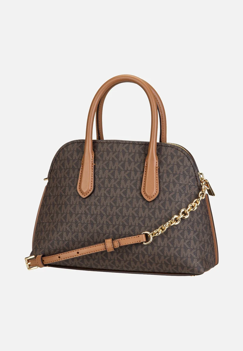 Freddie Medium Dome Chn Stchl Brown/Acorn - Henkeltasche