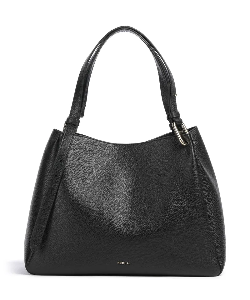 Furla Nuvola L Beuteltasche nero