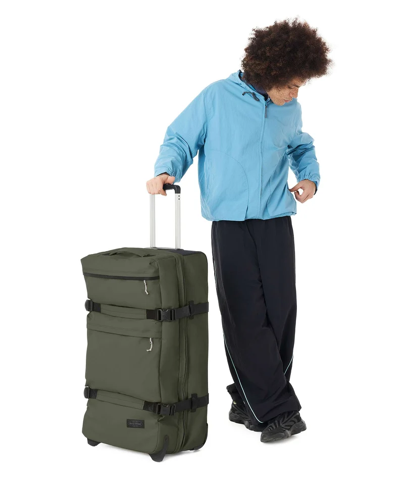 Eastpak Transit'R Plus L Rollenreisetasche tarp forest