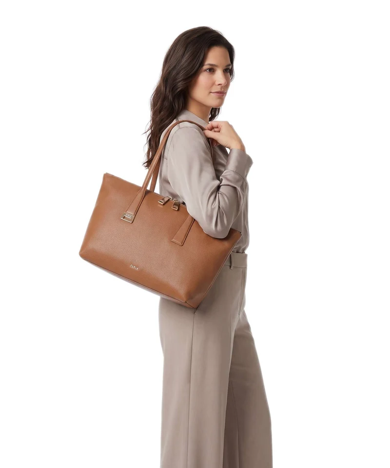 Furla Olivia M Shopper tabacco